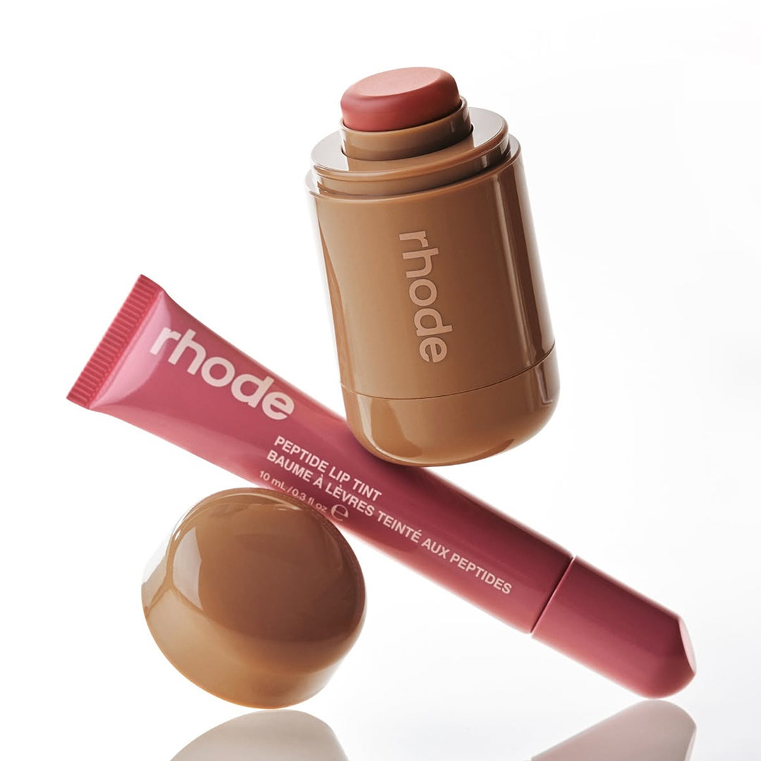 Rhode Pocket Blush + Peptide Lip Tint Duo